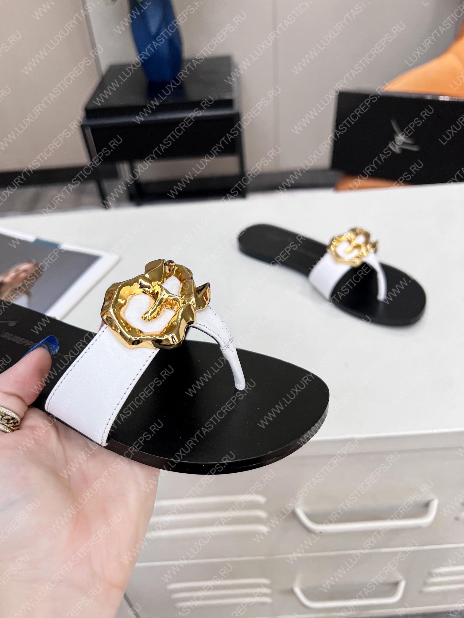 GIUSEPPE ZANOTTI FLAT LYRA ZALI WHITE E200104001