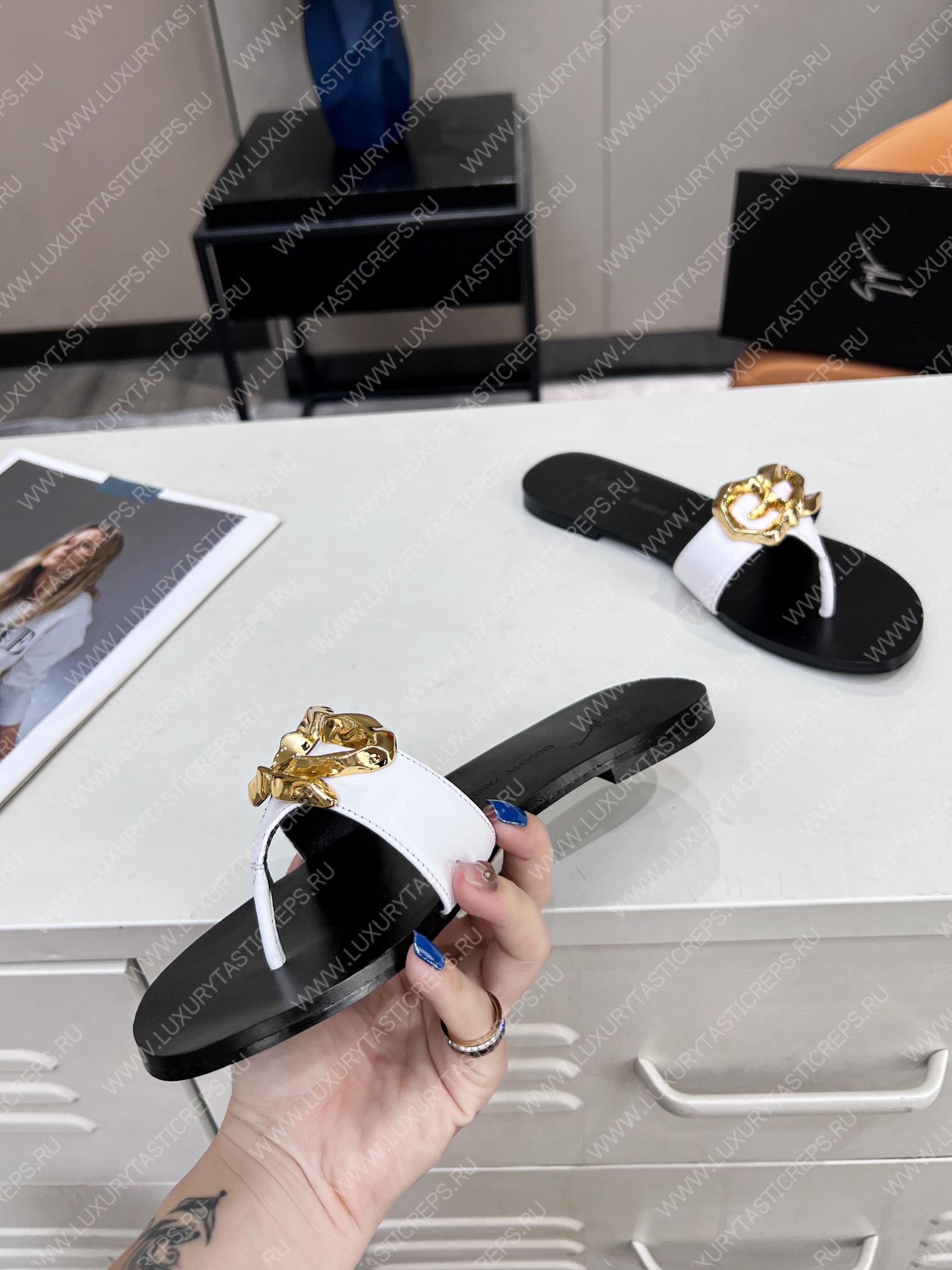 GIUSEPPE ZANOTTI FLAT LYRA ZALI WHITE E200104001