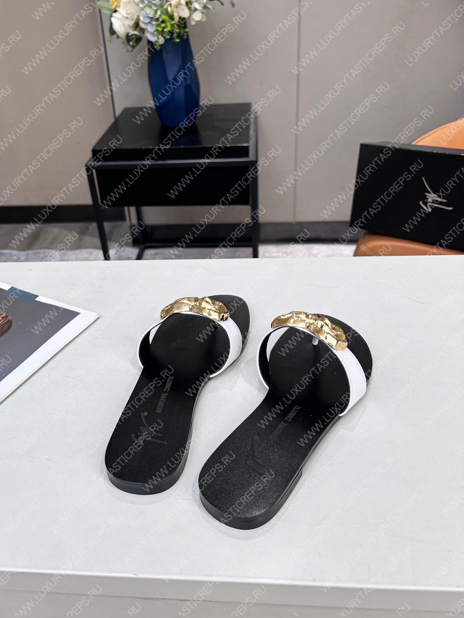 GIUSEPPE ZANOTTI FLAT LYRA ZALI WHITE E200104001