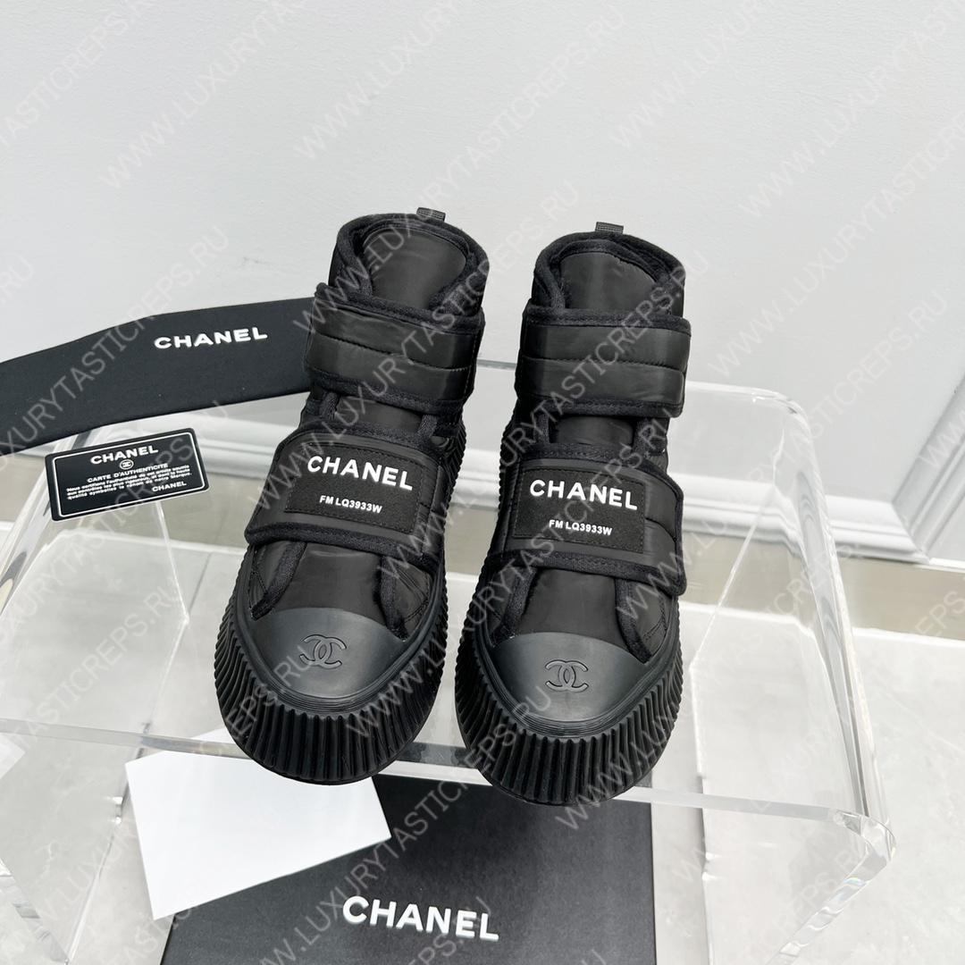 Ch*el sneakers black g35617