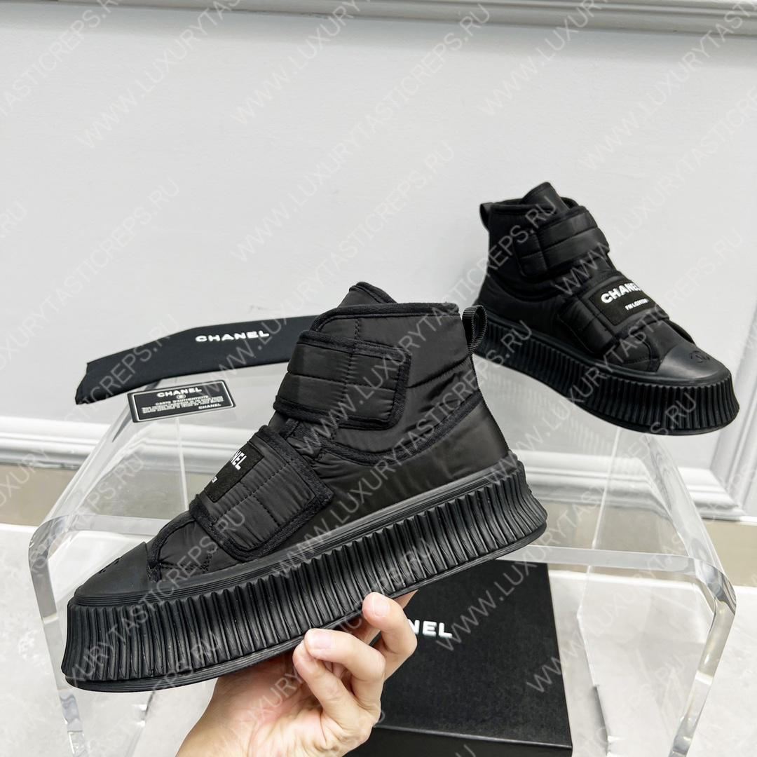 Ch*el sneakers black g35617