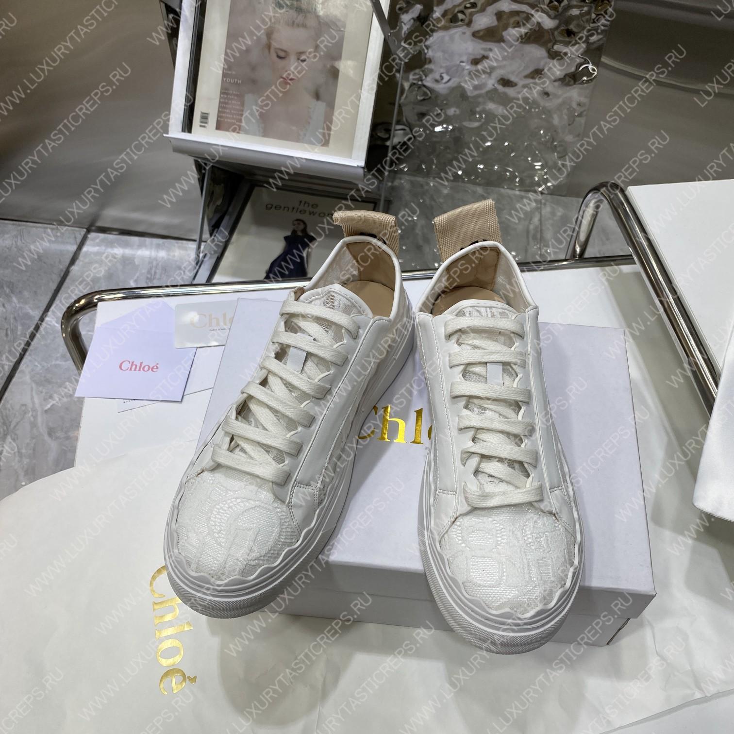 CHLOE LAUREN SNEAKER WHITE CHC19U
