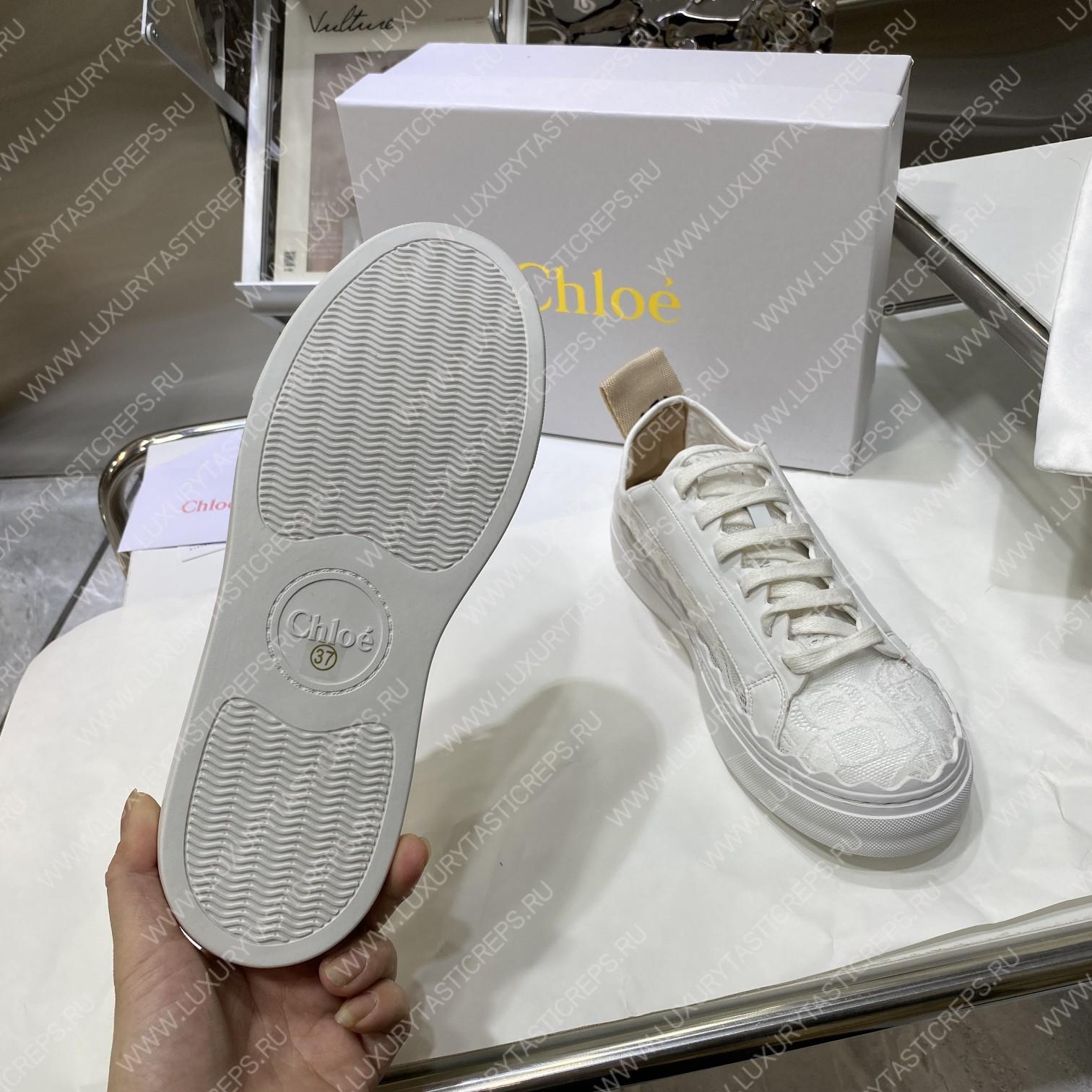 CHLOE LAUREN SNEAKER WHITE CHC19U