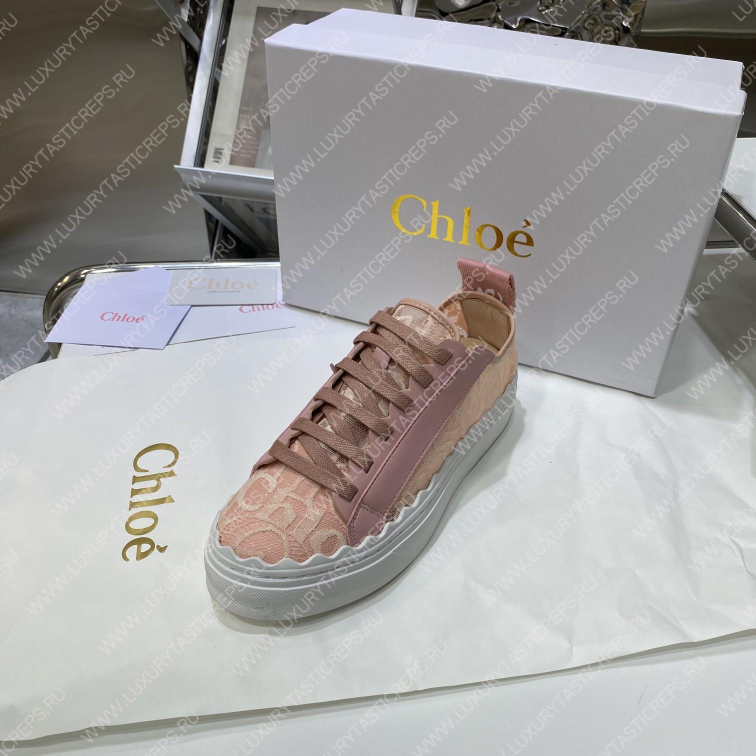 CHLOE LAUREN SNEAKER PINK TEA CHC19U