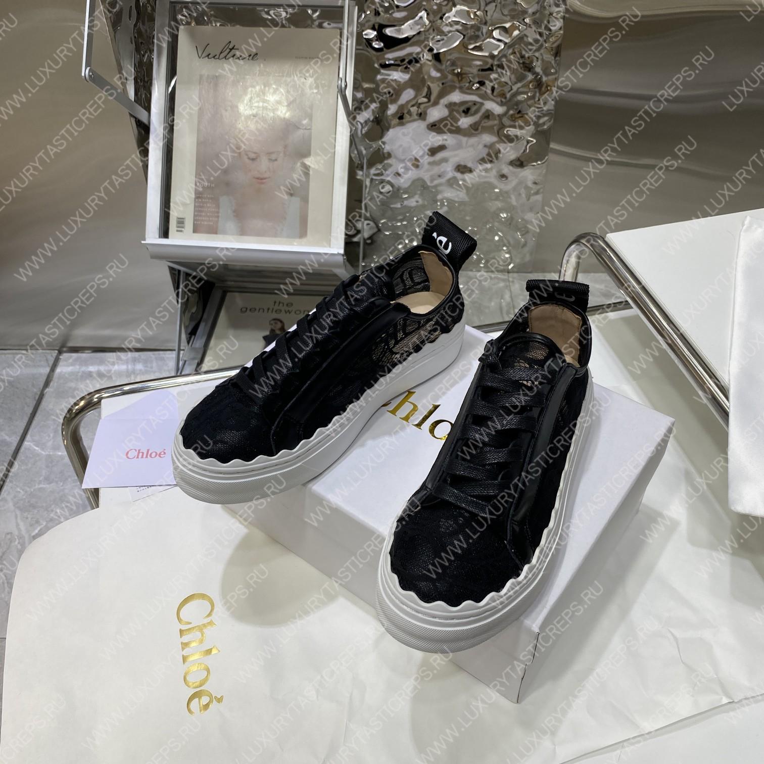 CHLOE LAUREN SNEAKER BLACK CHC19U