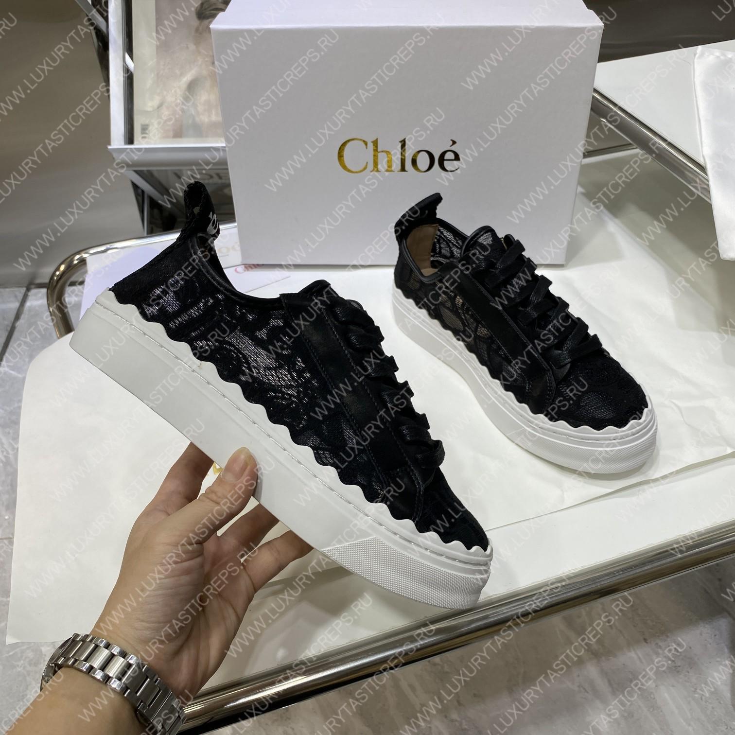 CHLOE LAUREN SNEAKER BLACK CHC19U