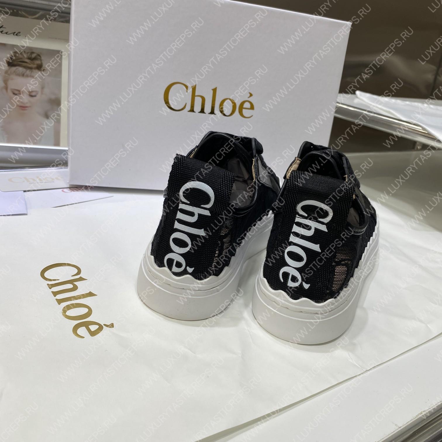 CHLOE LAUREN SNEAKER BLACK CHC19U