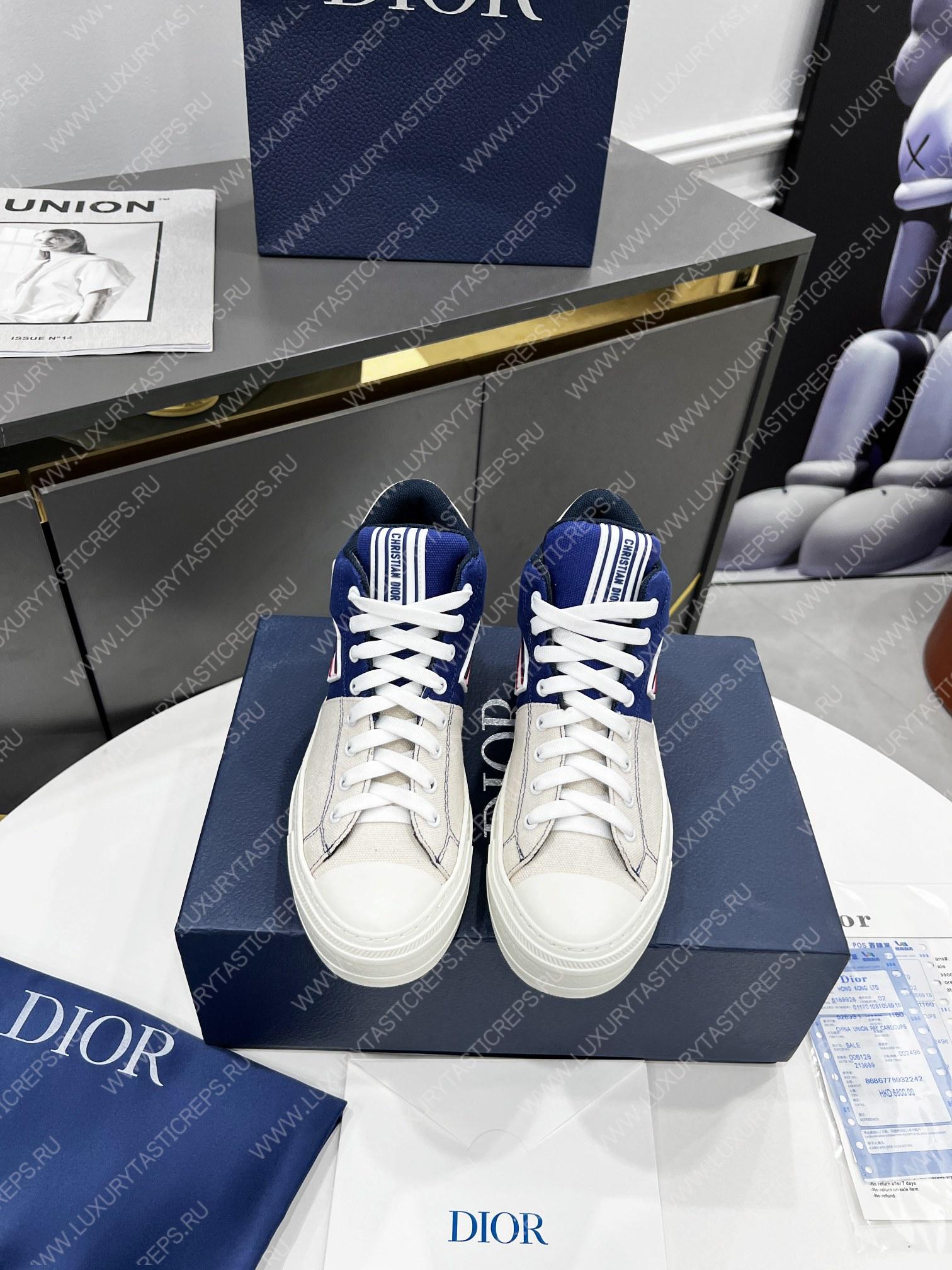 ch**an D*or walk’nD*or sneakers blue/white kck330fcc