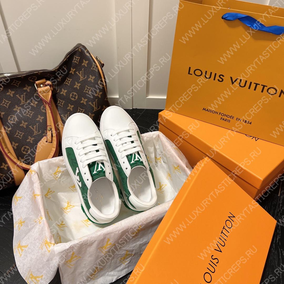 l**is V*t*n time out sneaker green & white 1aaw0m