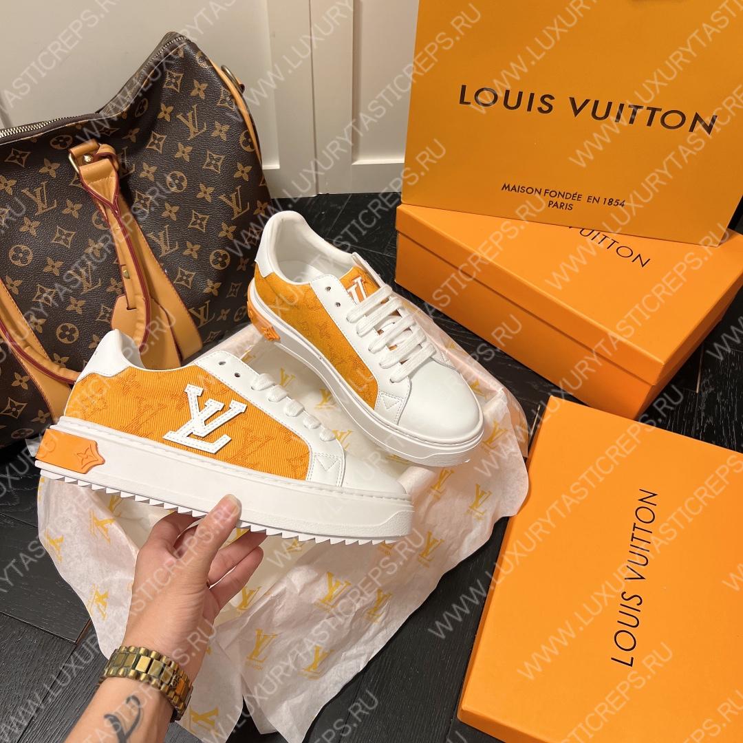 l**is V*t*n time out sneaker orange & white 1aaw0m