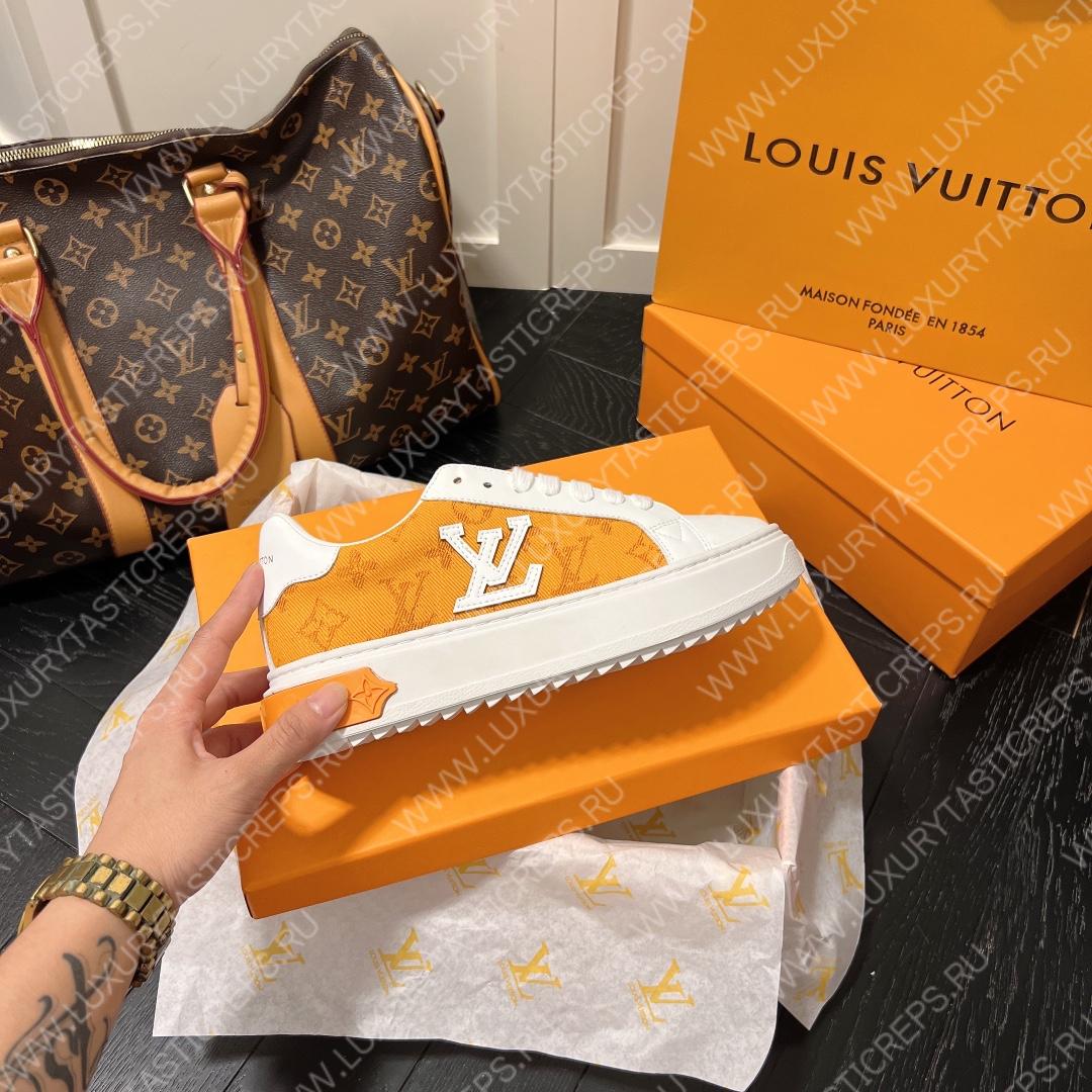 l**is V*t*n time out sneaker orange & white 1aaw0m