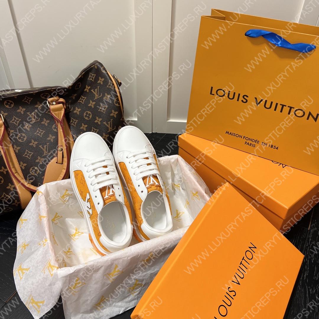 l**is V*t*n time out sneaker orange & white 1aaw0m
