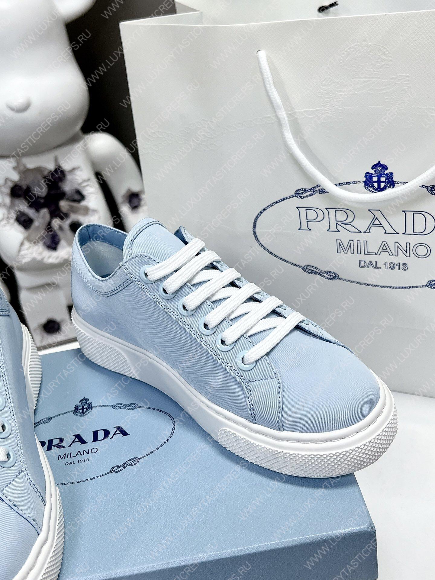 Pra*a soft calf leather sneakers blue 4e3560