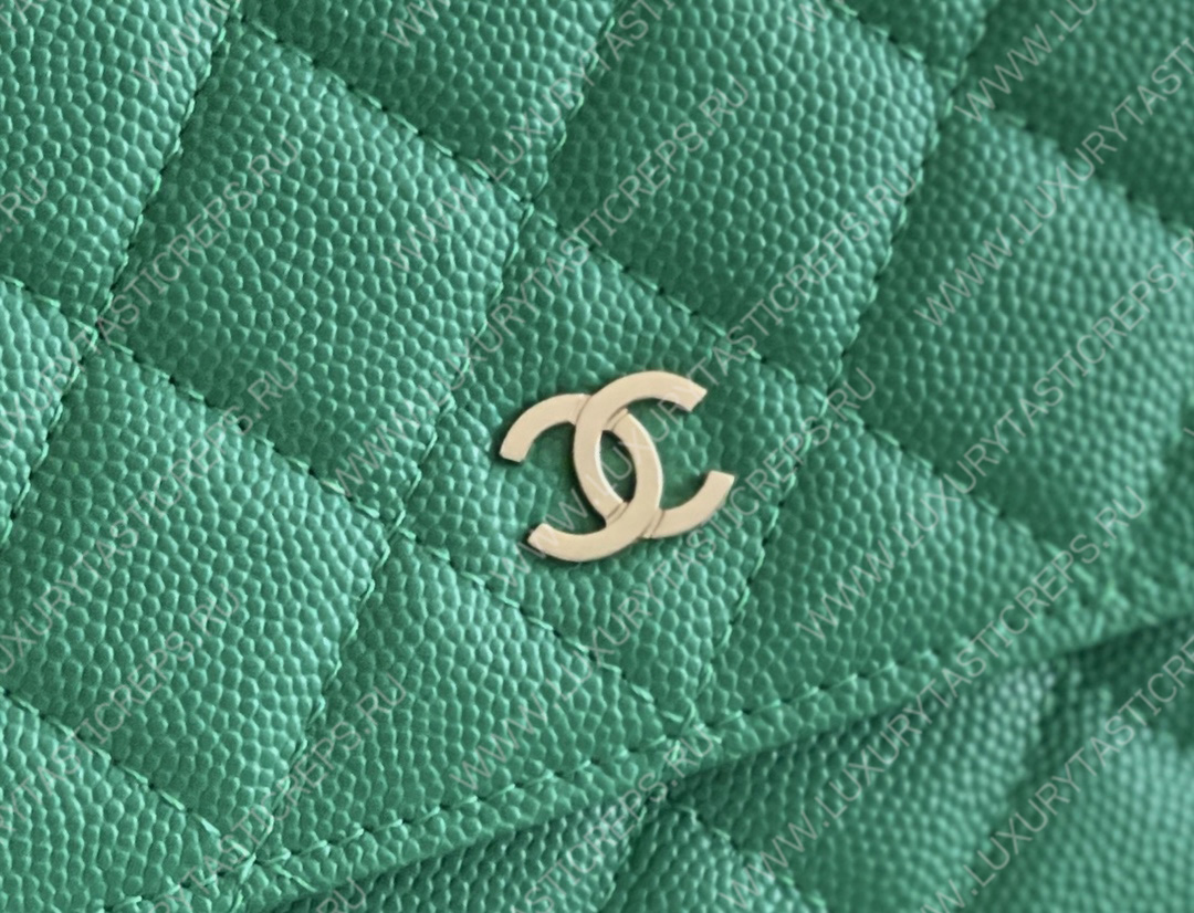Ch*el classic wallet on chain green ap0250