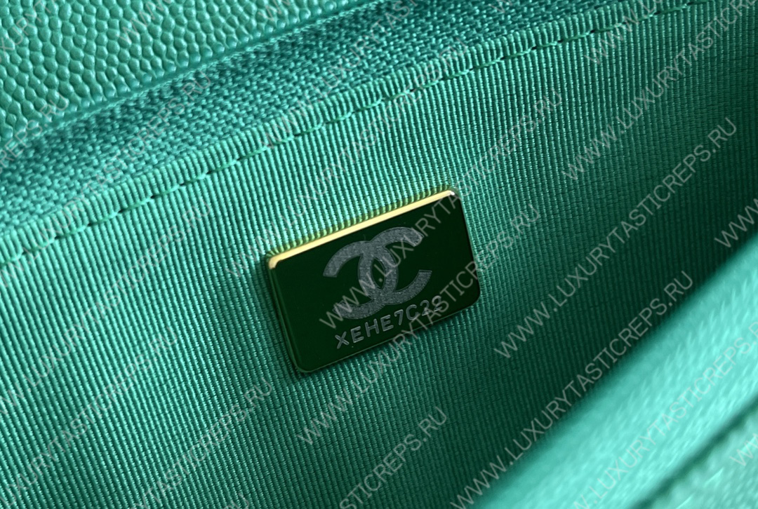 Ch*el classic wallet on chain green ap0250