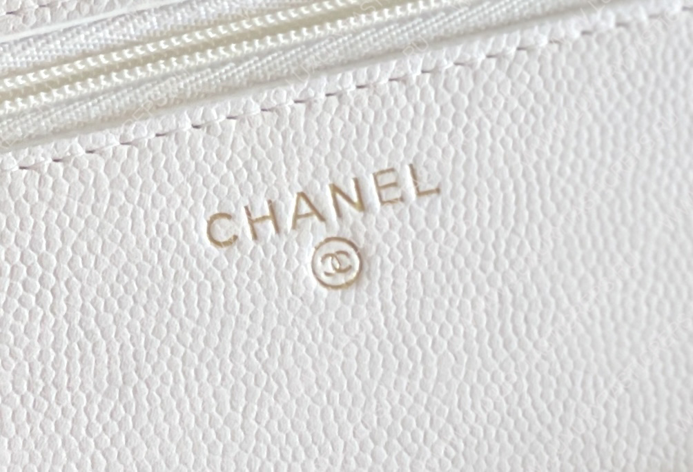 Ch*el mini flap bag white a33814