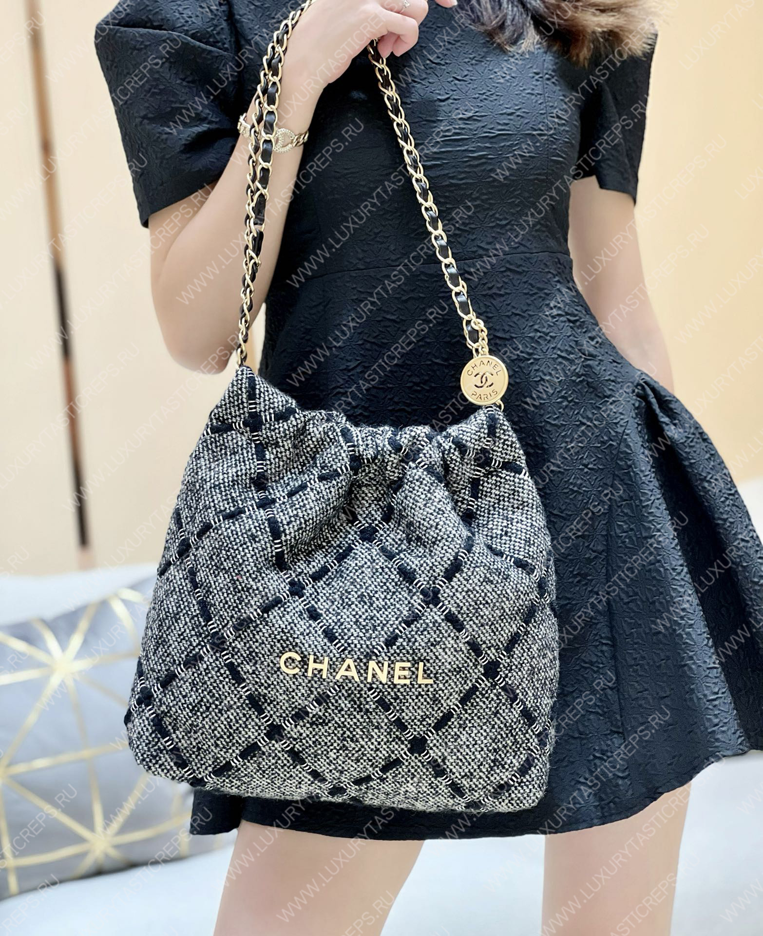 Ch*el 22 handbag as3260