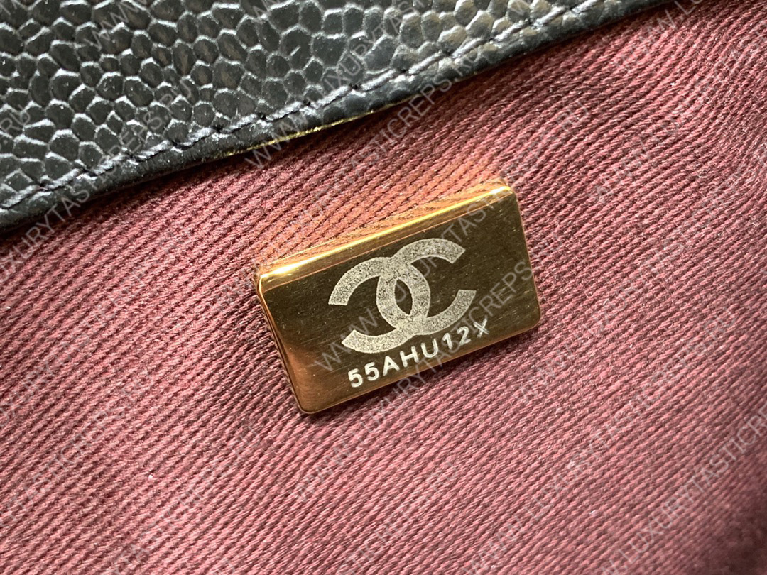 Ch*el small business affinity flap bag black a93749