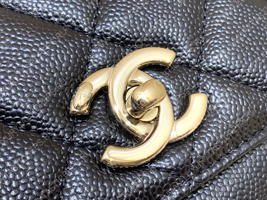 Ch*el small business affinity flap bag black a93749