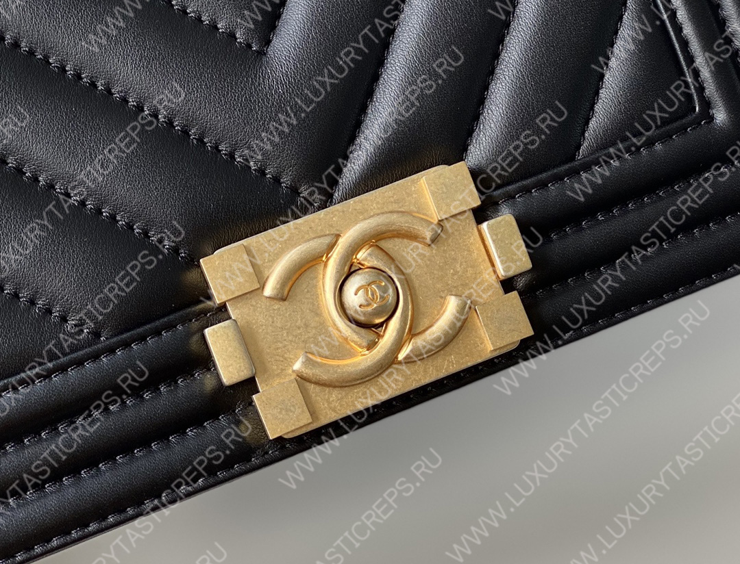 Ch*el small boy handbag black a67085