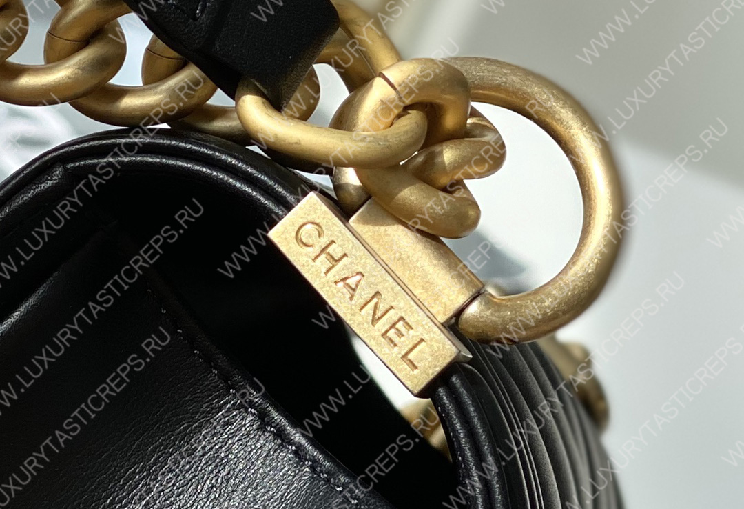 Ch*el small boy handbag black a67085