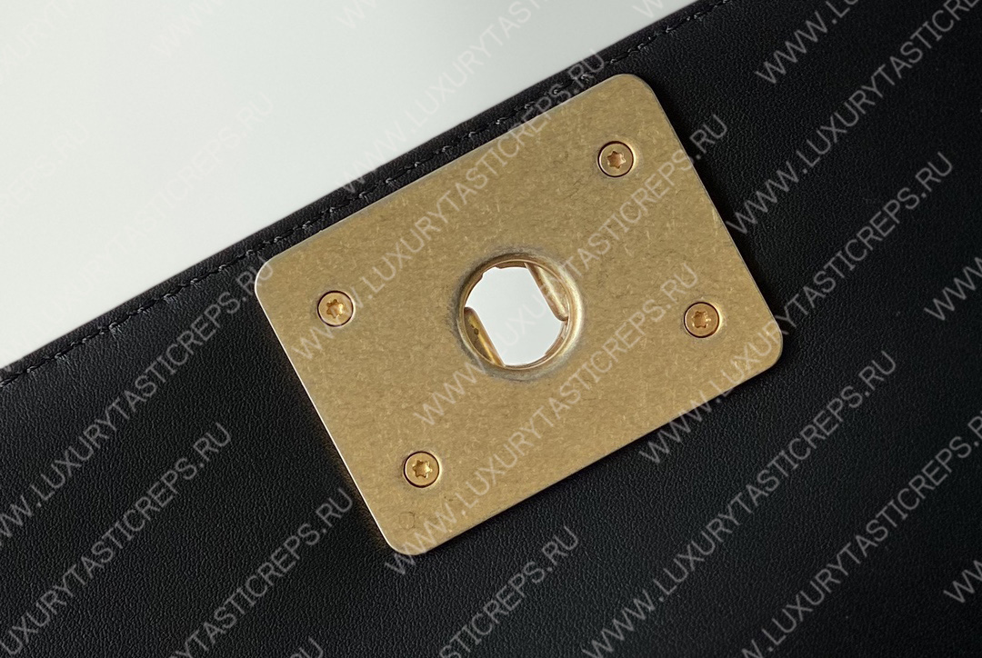 Ch*el small boy handbag black a67085