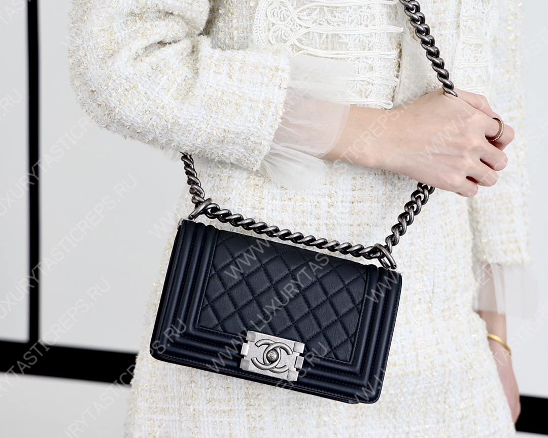 Ch*el small boy handbag black a67085