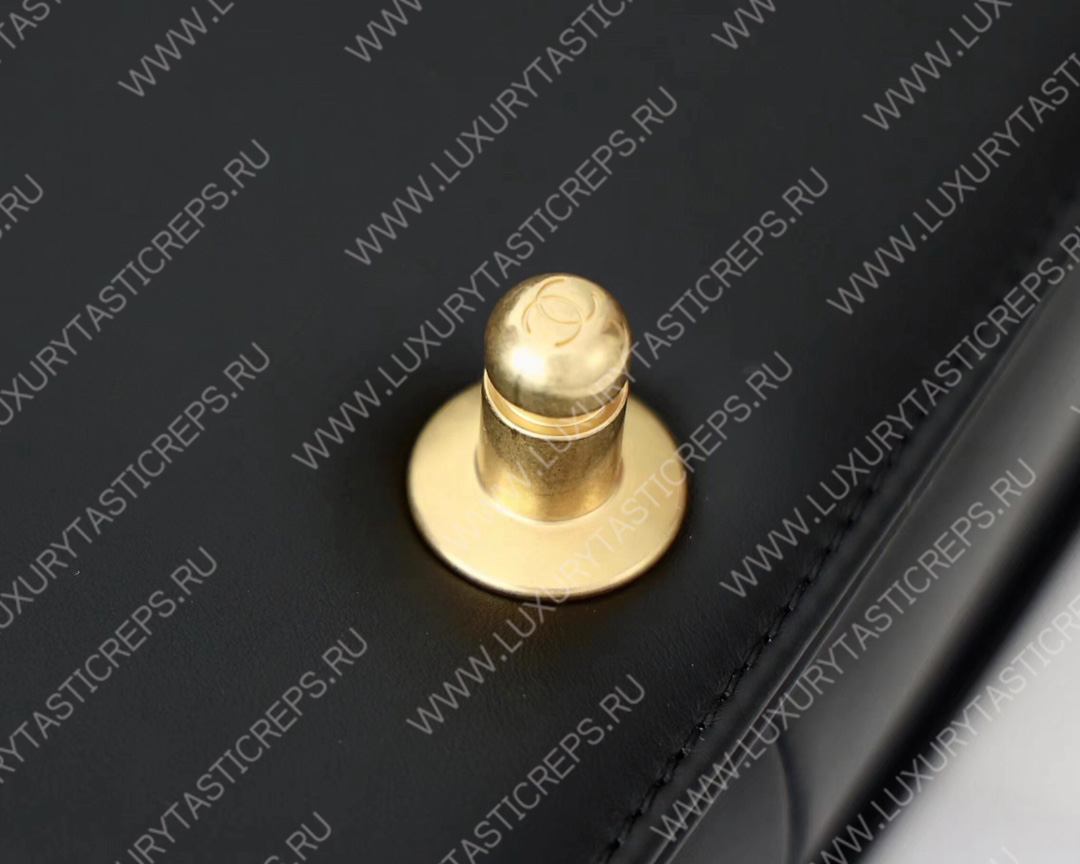 Ch*el boy handbag black a67086