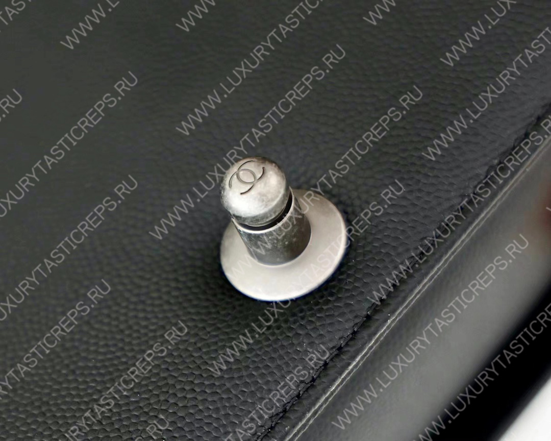 Ch*el boy handbag black a67086