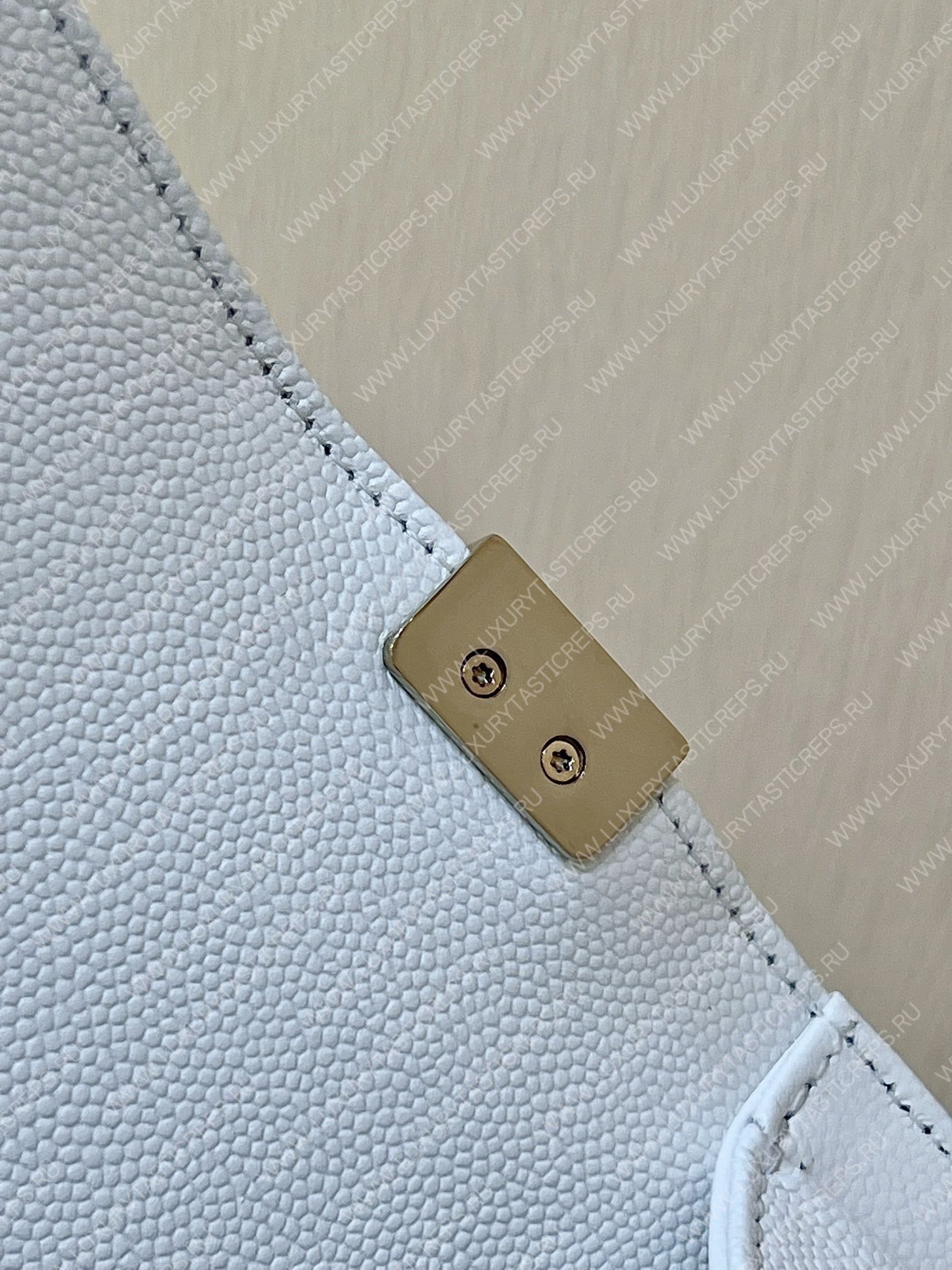 Ch*el boy handbag white a67086