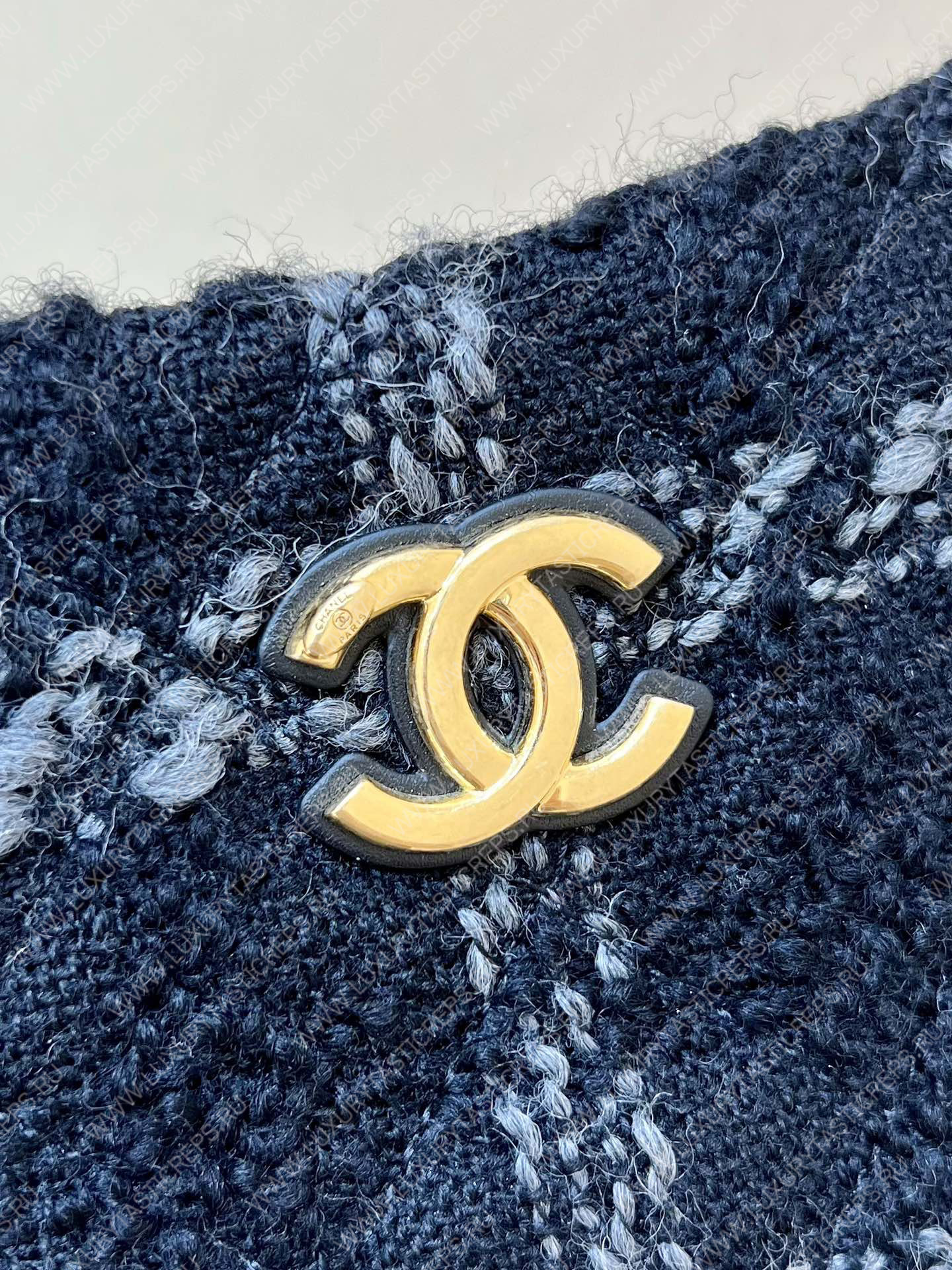 Ch*el hobo handbag black as3562