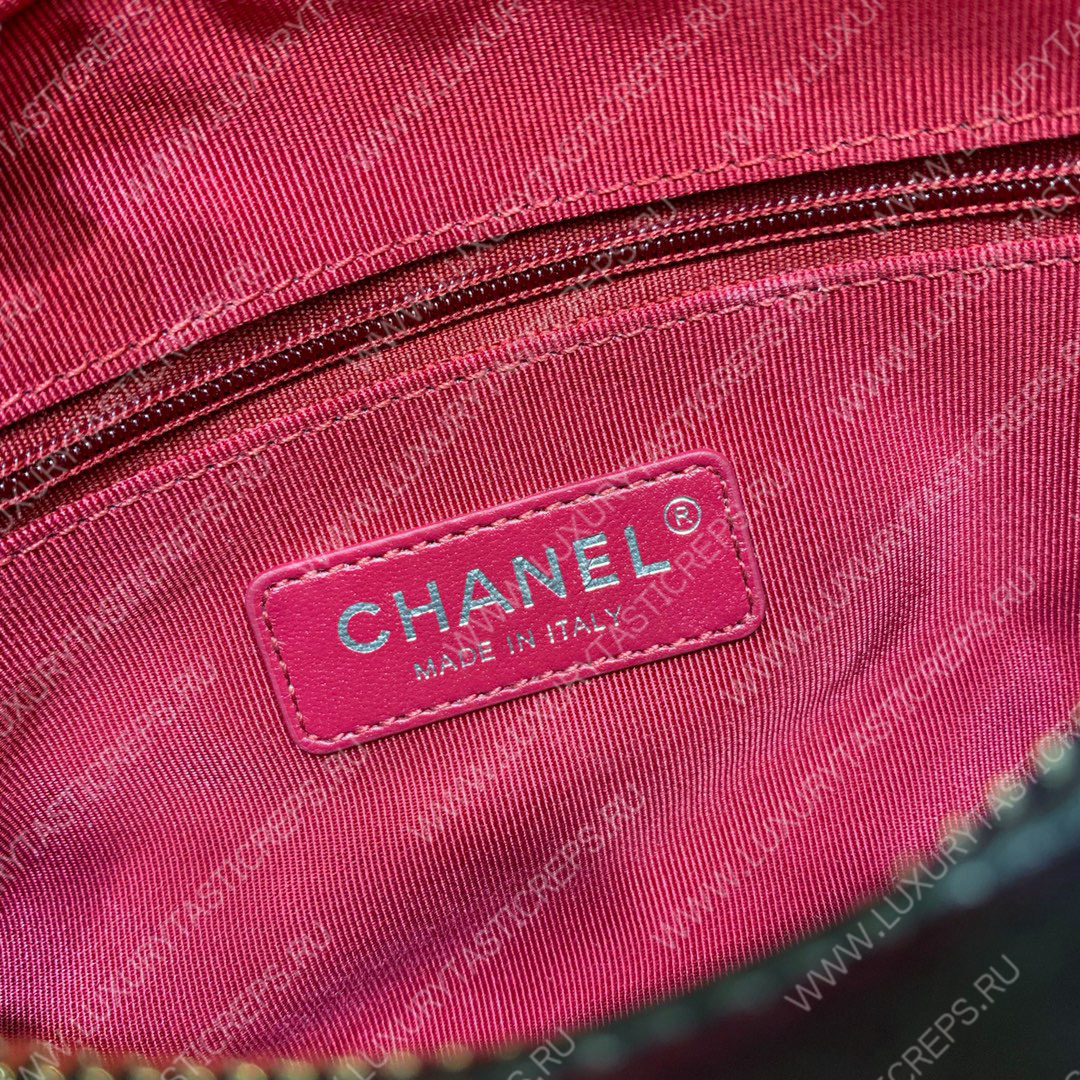 Ch*el gabrielle small hobo black as0865