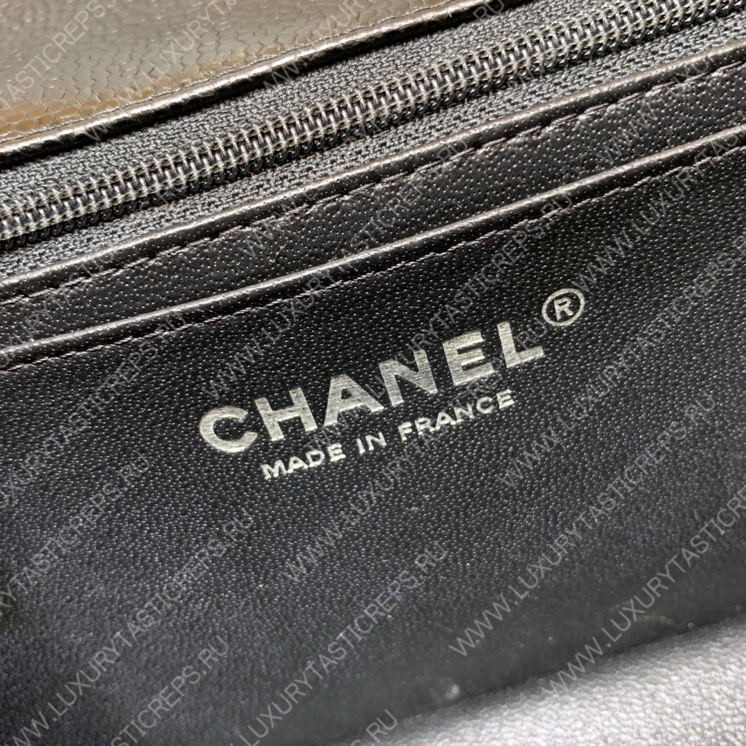 Ch*el classic flap bag black a01116