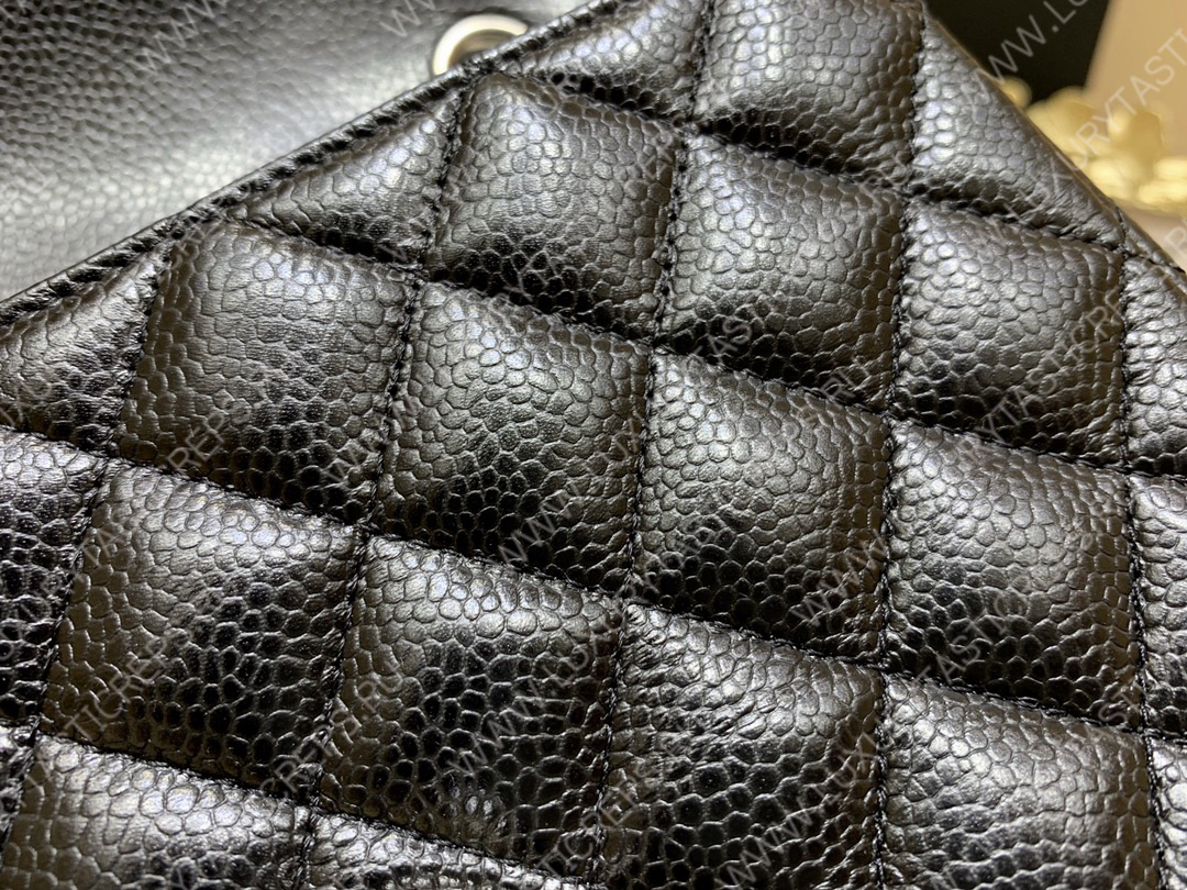 Ch*el classic flap bag black a01116