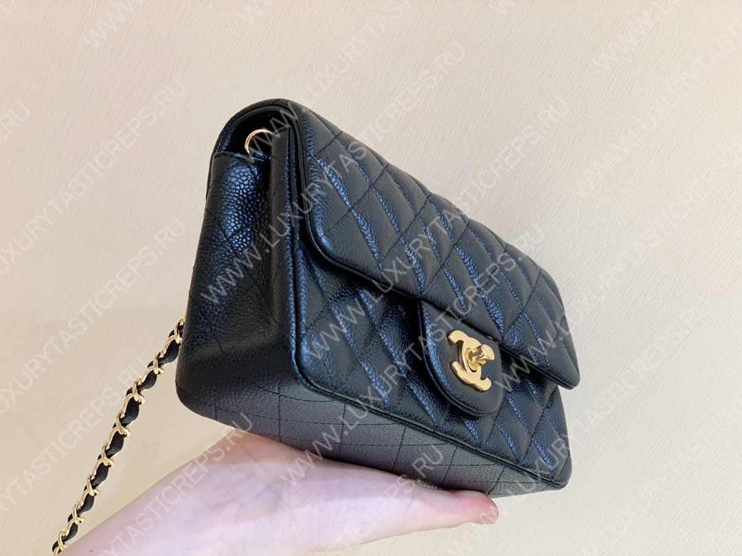 Ch*el classic flap bag navy blue a01116