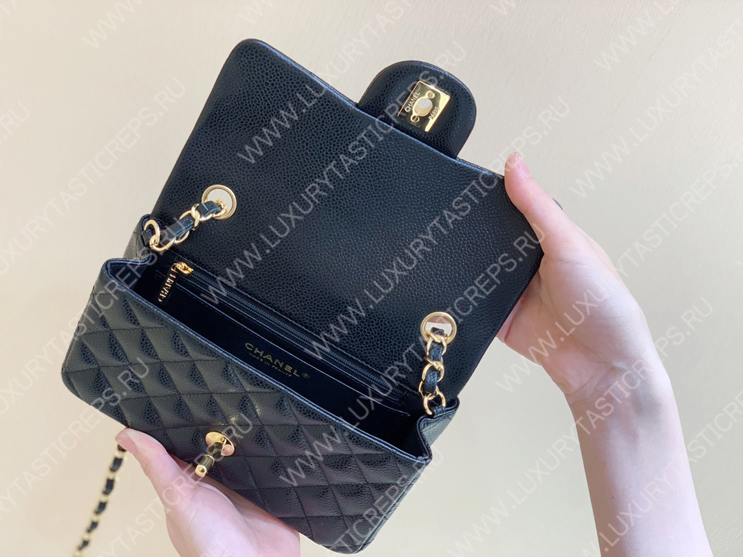 Ch*el classic flap bag navy blue a01116