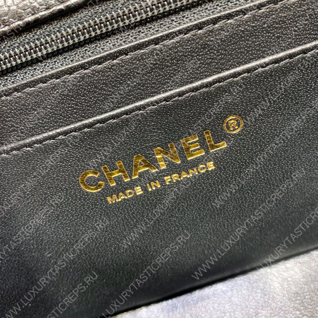 Ch*el classic flap bag black a01116