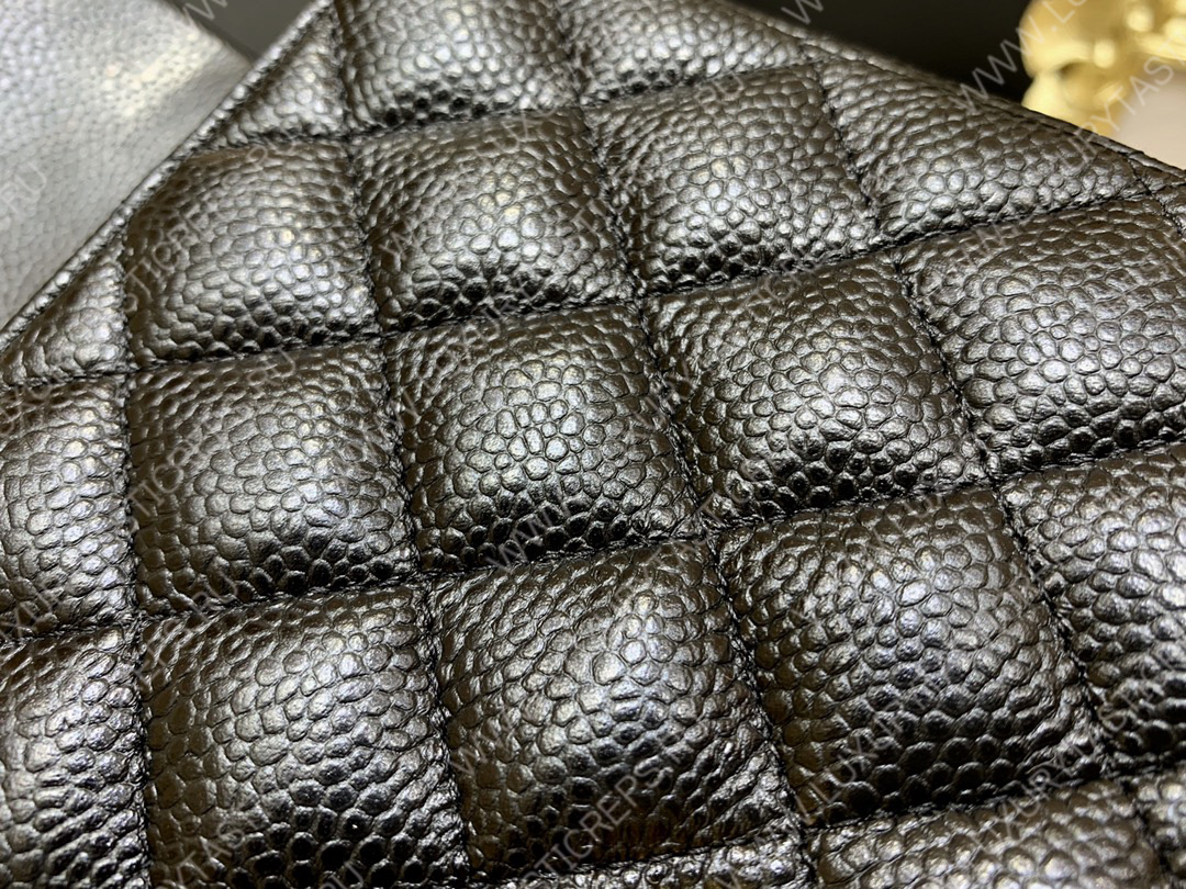 Ch*el classic flap bag black a01116