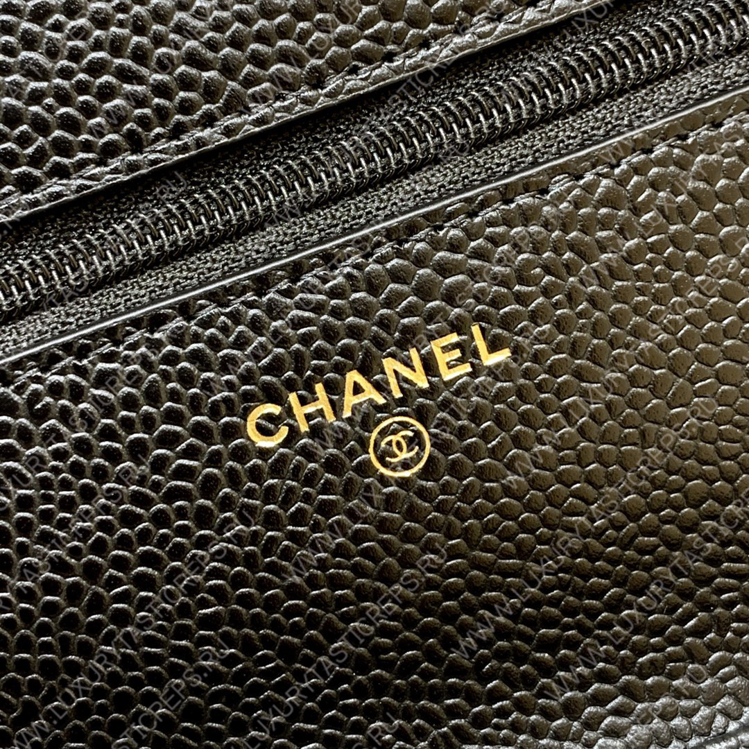 Ch*el mini flap bag black a33814