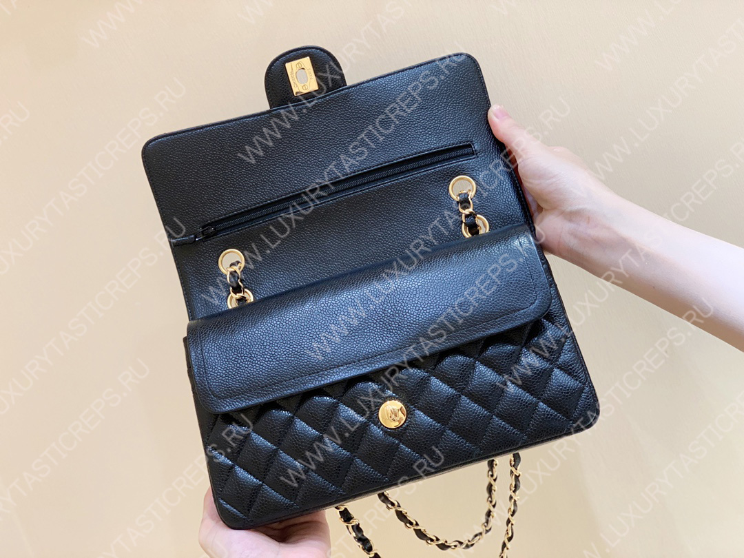 Ch*el classic handbag bag black a01112