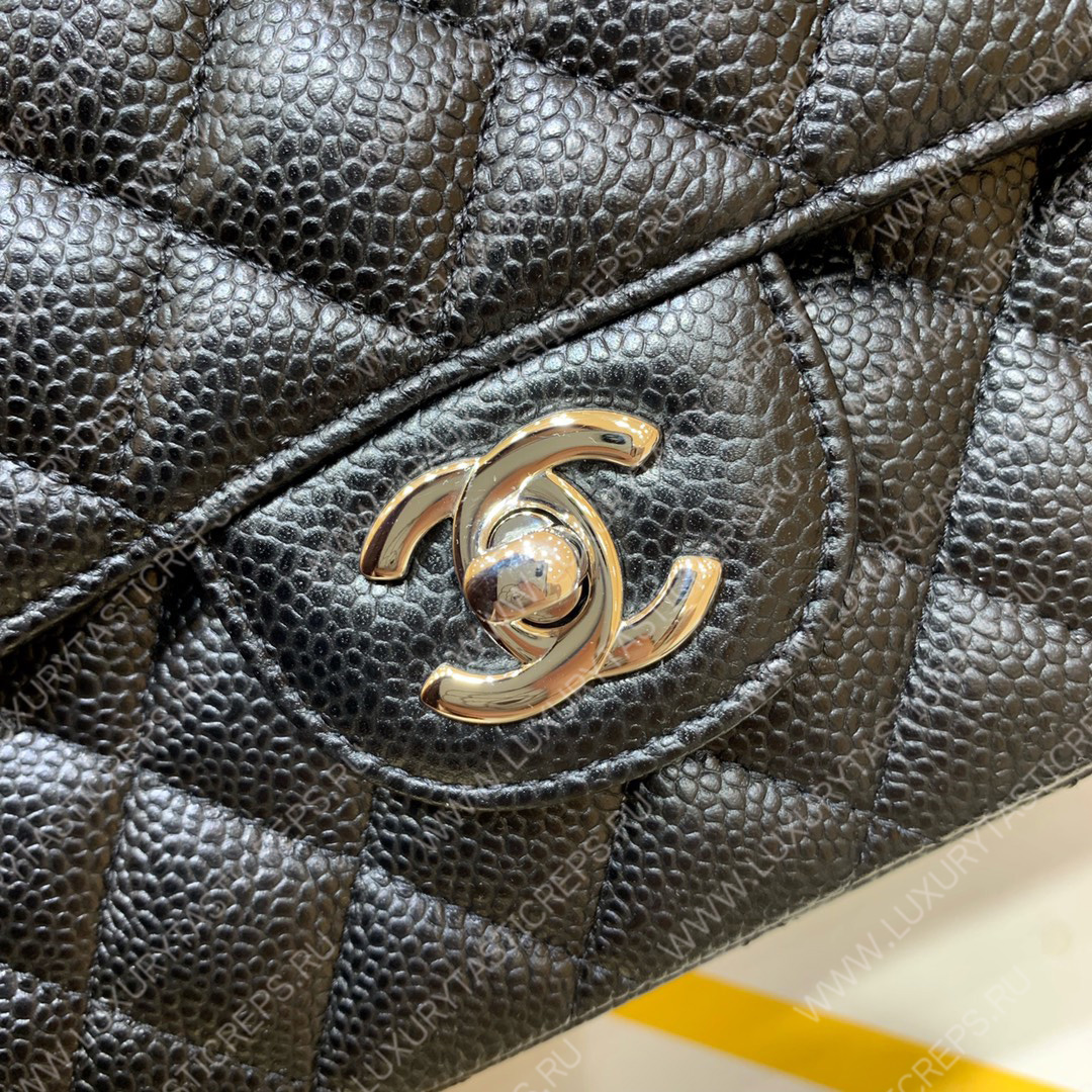 Ch*el classic handbag bag black a01112