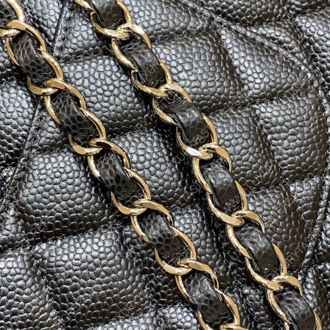 Ch*el classic handbag bag black a01112