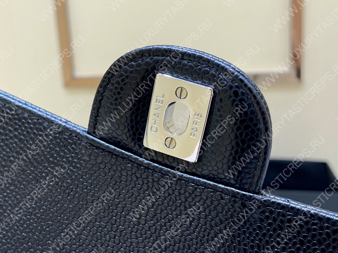 Ch*el classic handbag bag black a01112