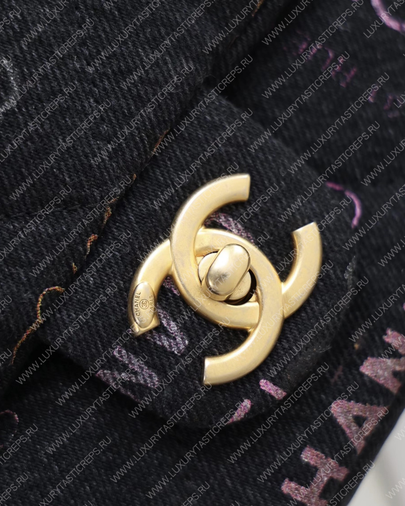 Ch*el small flap bag black as3134