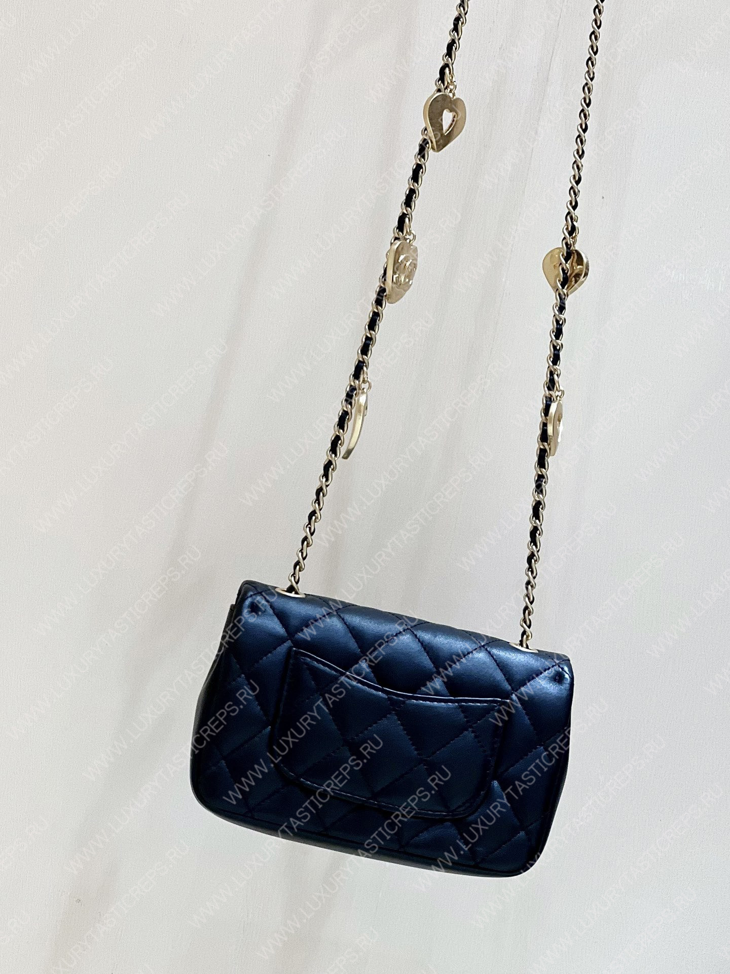 Ch*el mini flap bag black as3456