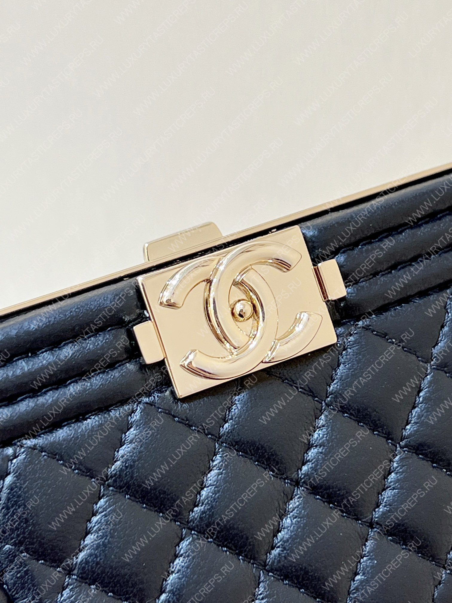 Ch*el mini boy bag black ap2884