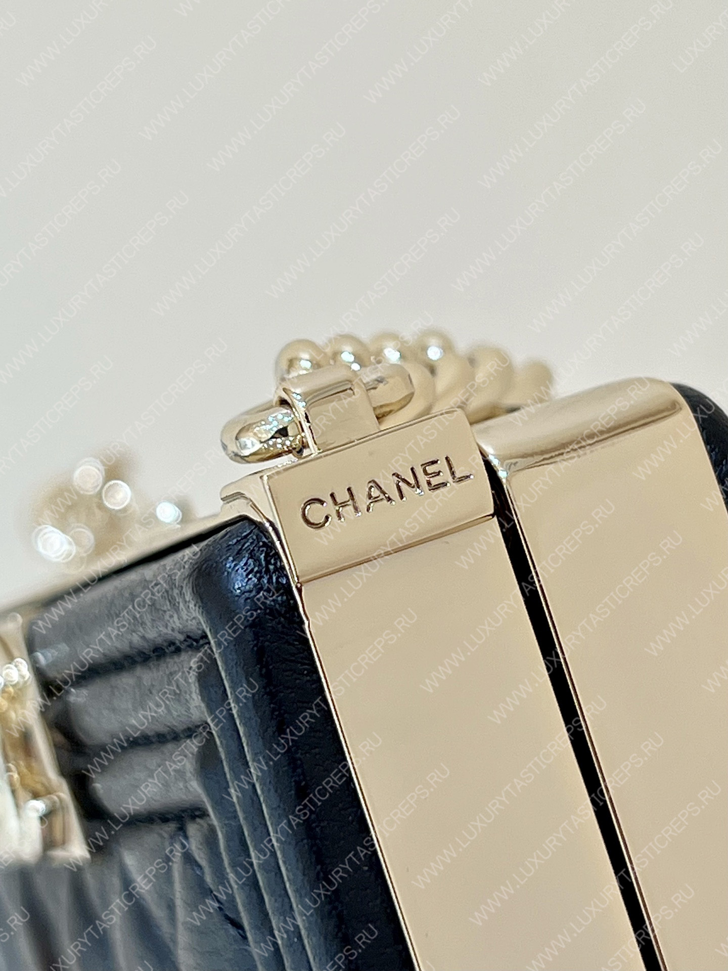 Ch*el mini boy bag black ap2884