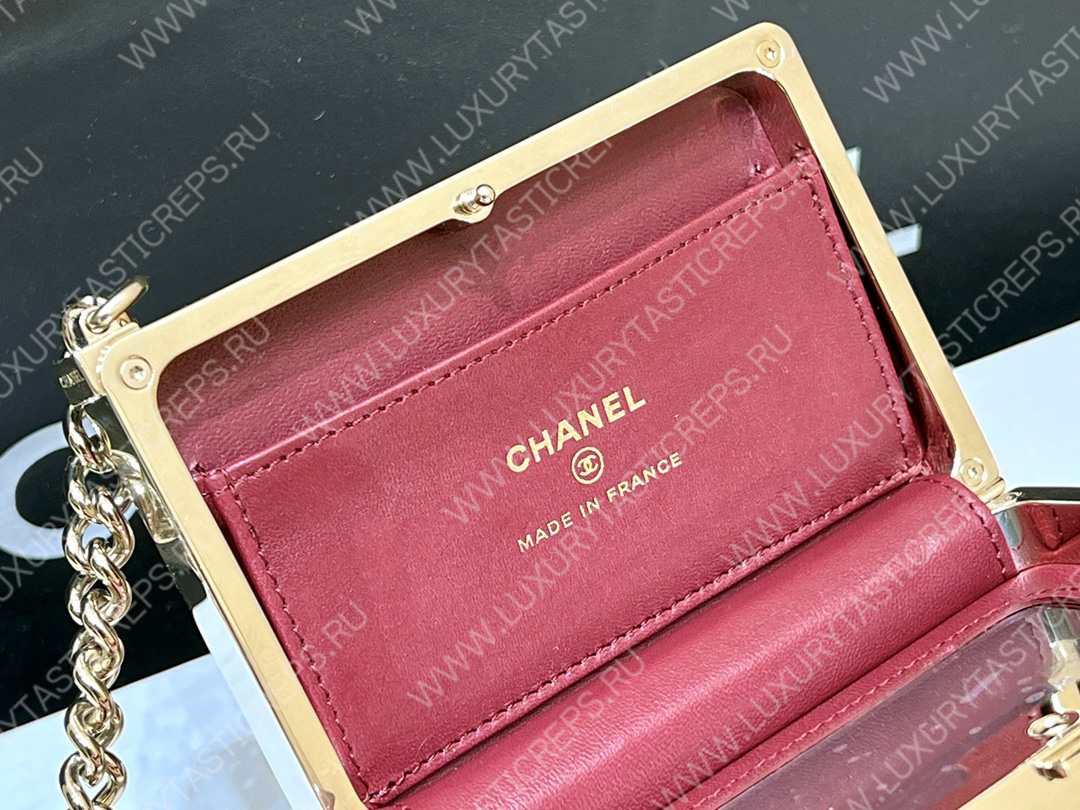 Ch*el mini boy bag red ap2884