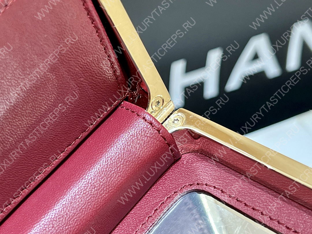 Ch*el mini boy bag red ap2884