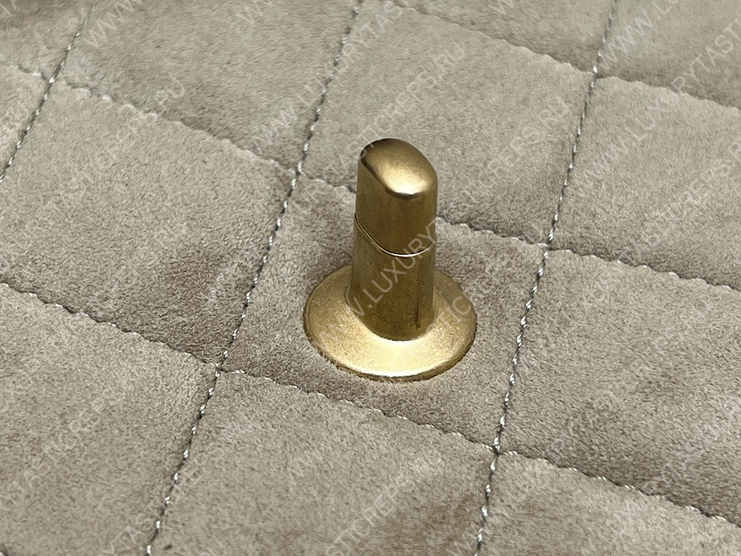 Ch*el mini flap bag beige as3378